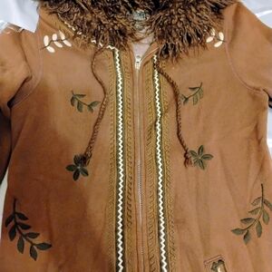 Lucky Brand knee length winter coat sweater jacket worn once